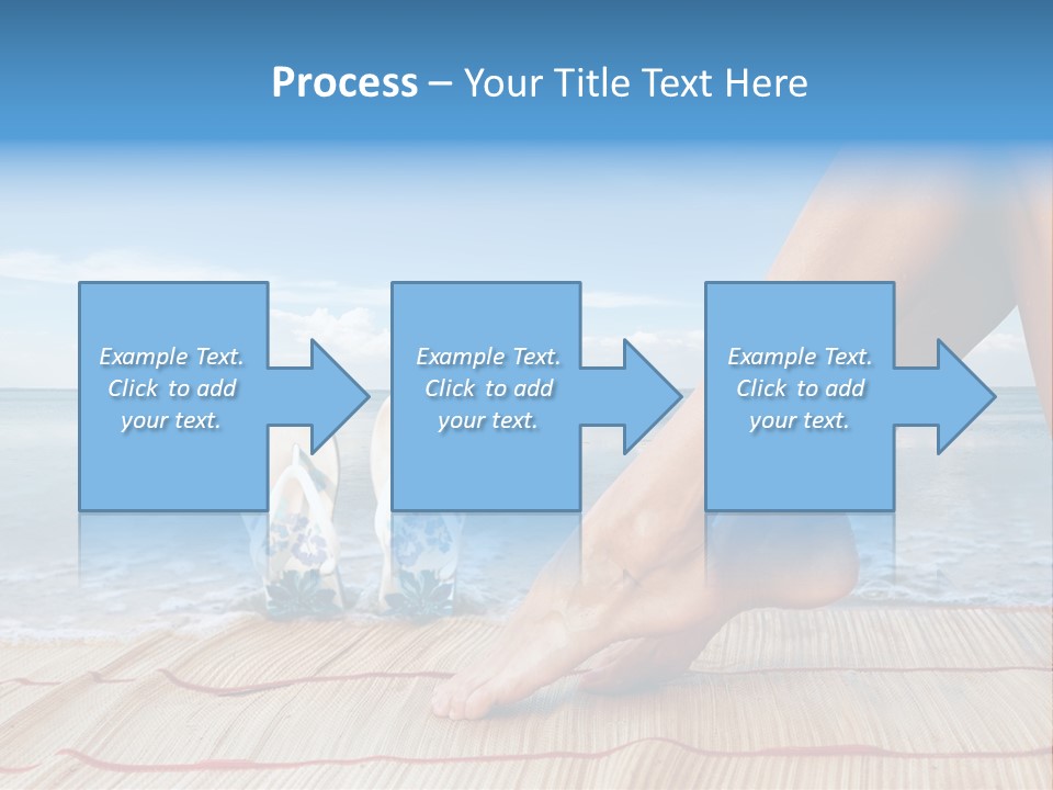 Conditioner Air White PowerPoint Template