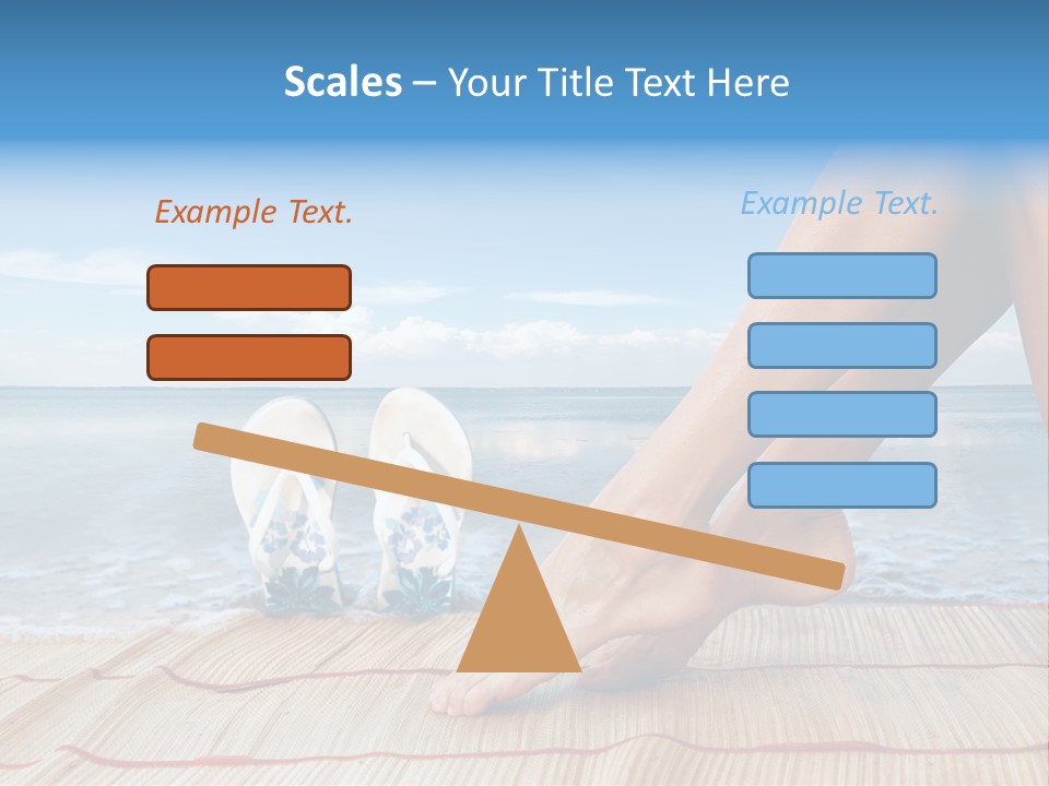 Conditioner Air White PowerPoint Template