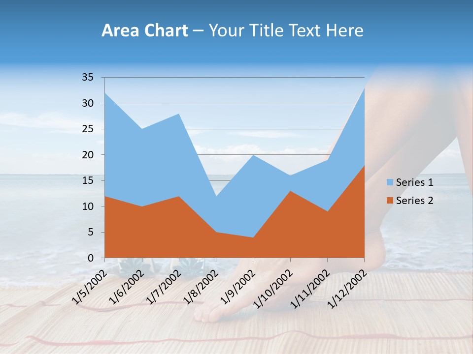 Conditioner Air White PowerPoint Template