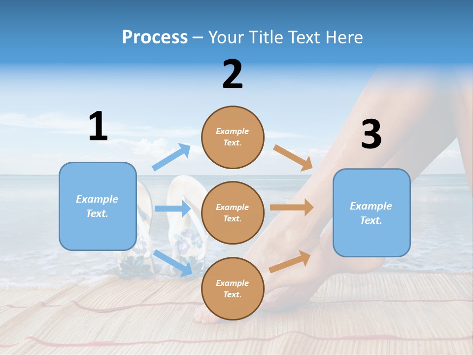 Conditioner Air White PowerPoint Template