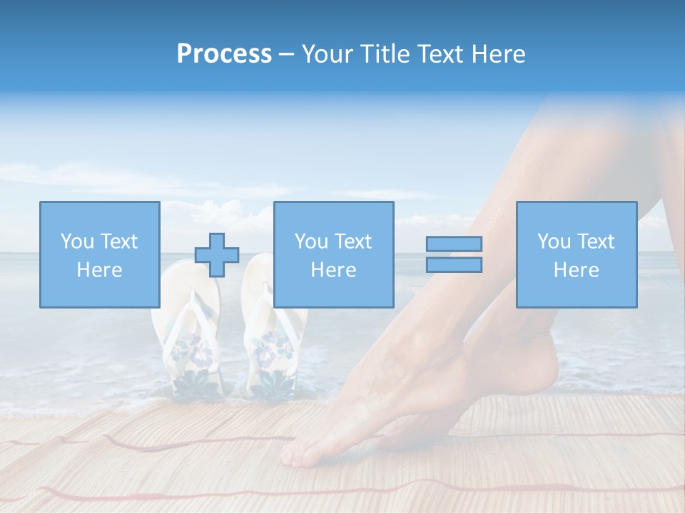 Conditioner Air White PowerPoint Template