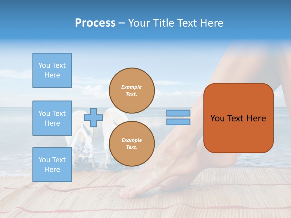 Conditioner Air White PowerPoint Template