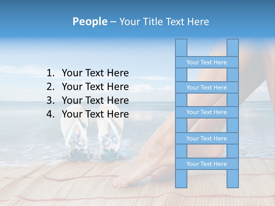 Conditioner Air White PowerPoint Template