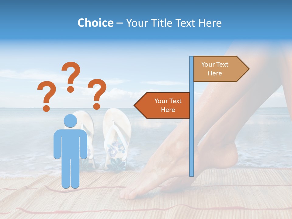 Conditioner Air White PowerPoint Template