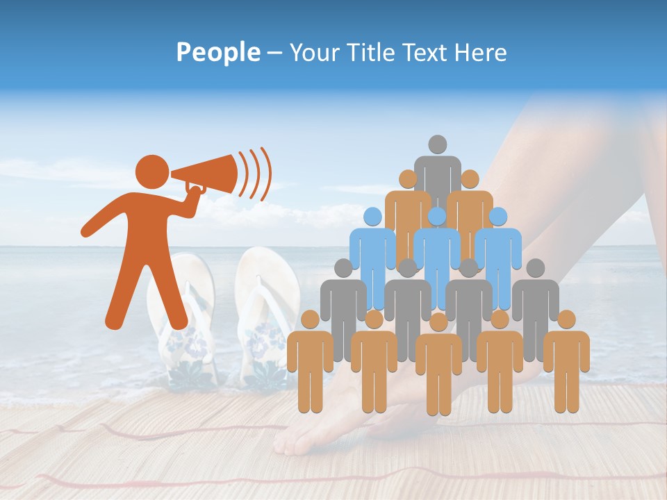 Conditioner Air White PowerPoint Template