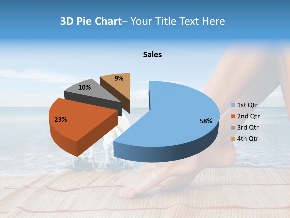 Conditioner Air White PowerPoint Template