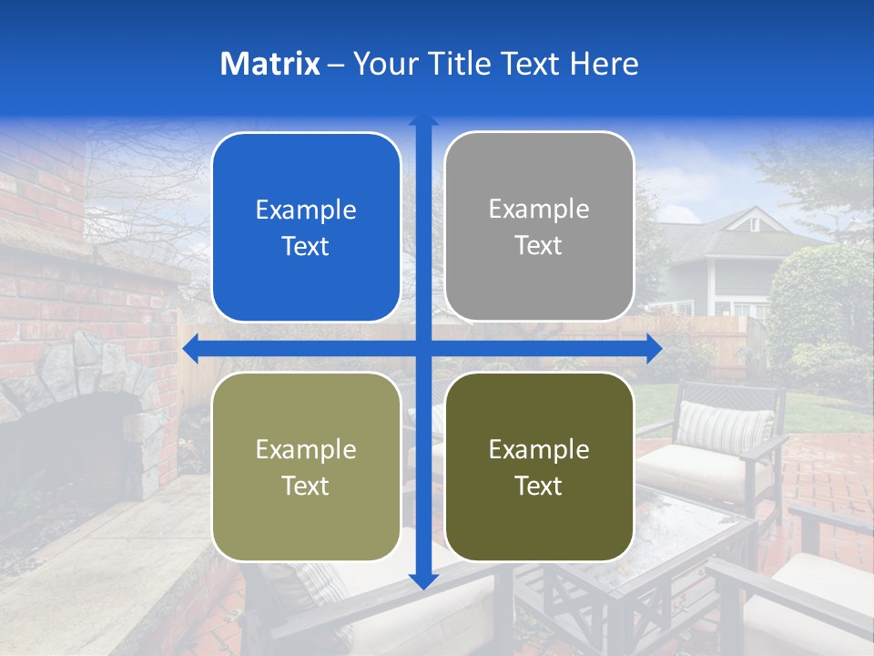 Heat Cold House PowerPoint Template
