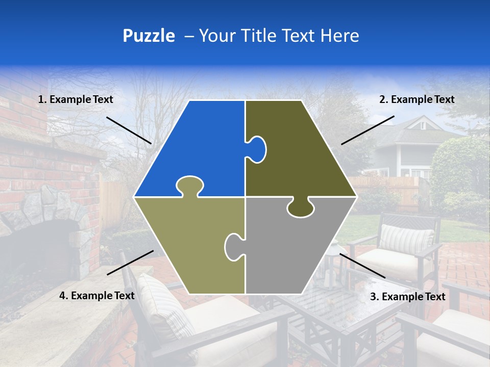 Heat Cold House PowerPoint Template