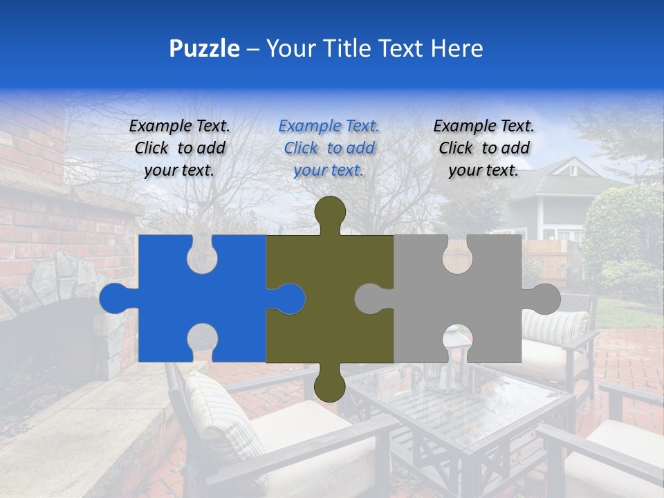 Heat Cold House PowerPoint Template