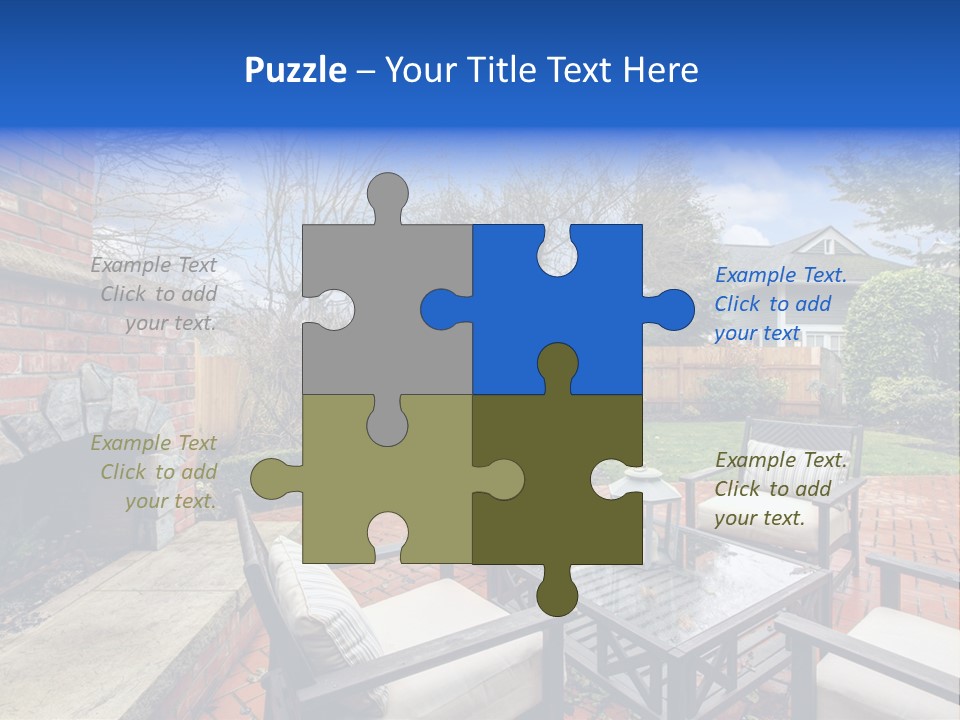 Heat Cold House PowerPoint Template