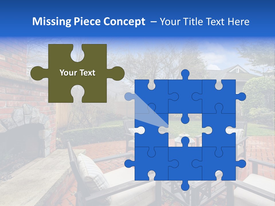 Heat Cold House PowerPoint Template