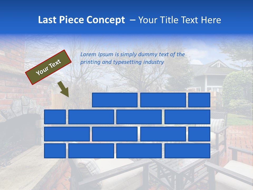 Heat Cold House PowerPoint Template