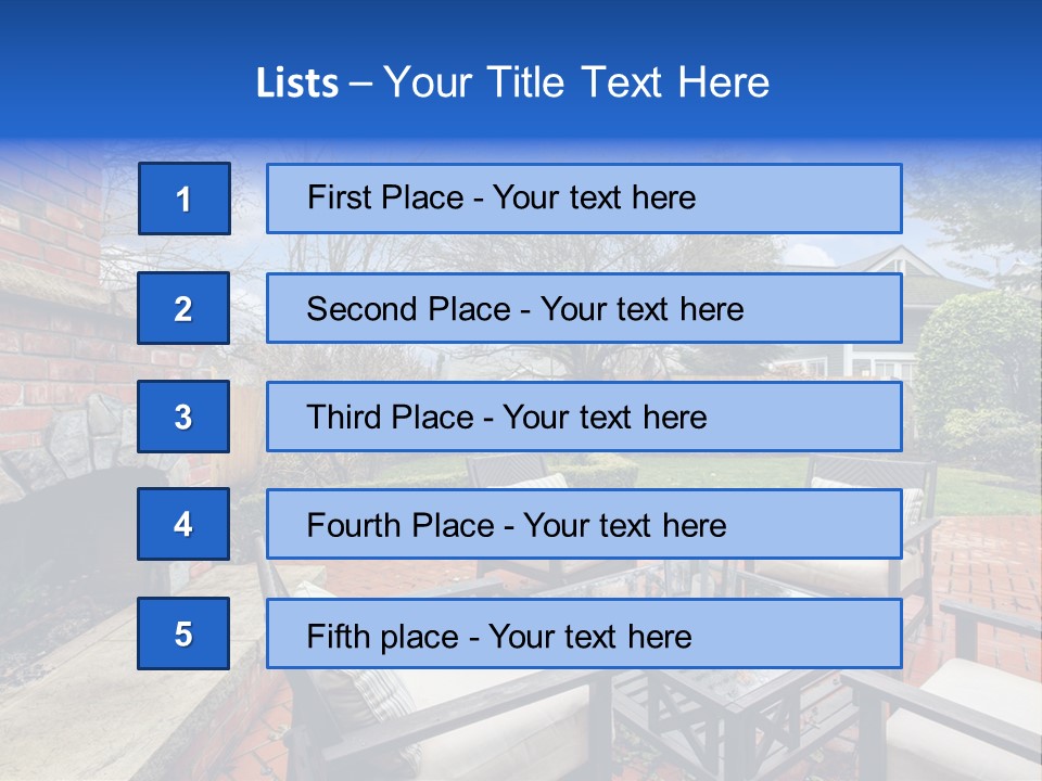 Heat Cold House PowerPoint Template