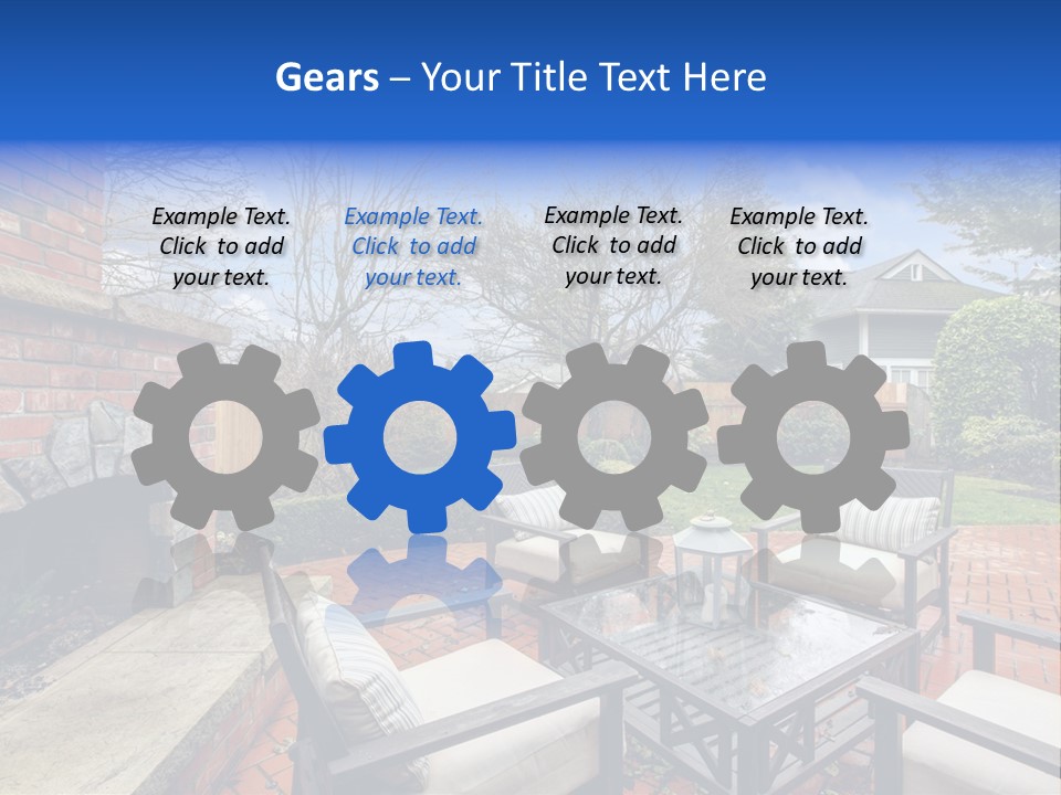 Heat Cold House PowerPoint Template