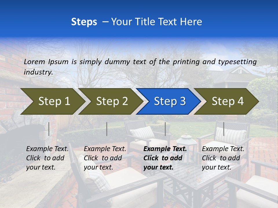 Heat Cold House PowerPoint Template