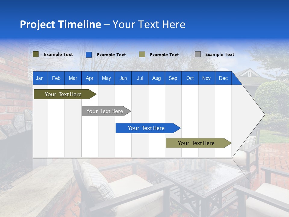 Heat Cold House PowerPoint Template