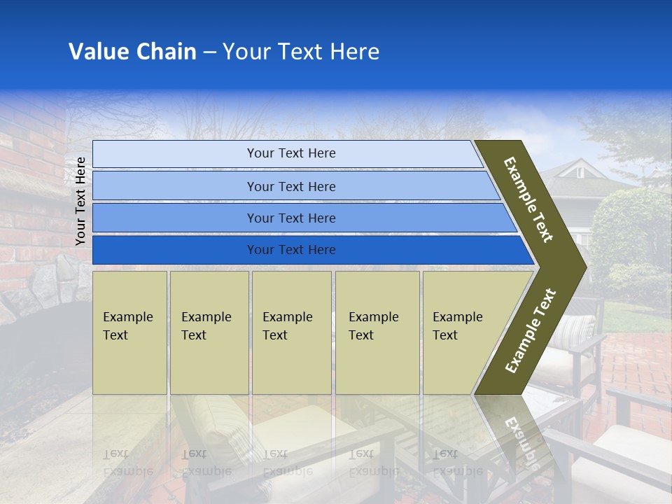 Heat Cold House PowerPoint Template