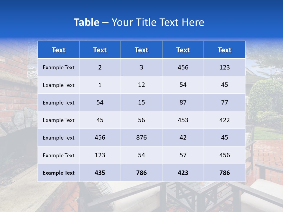 Heat Cold House PowerPoint Template