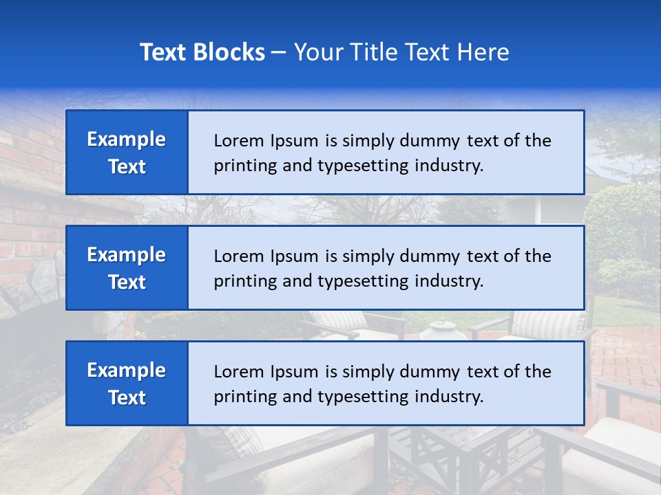 Heat Cold House PowerPoint Template