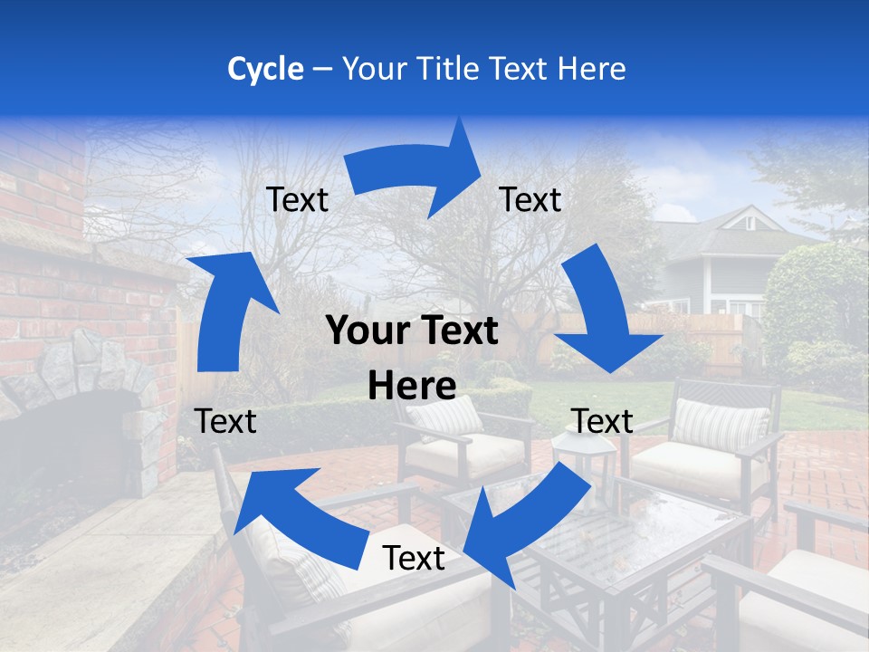 Heat Cold House PowerPoint Template