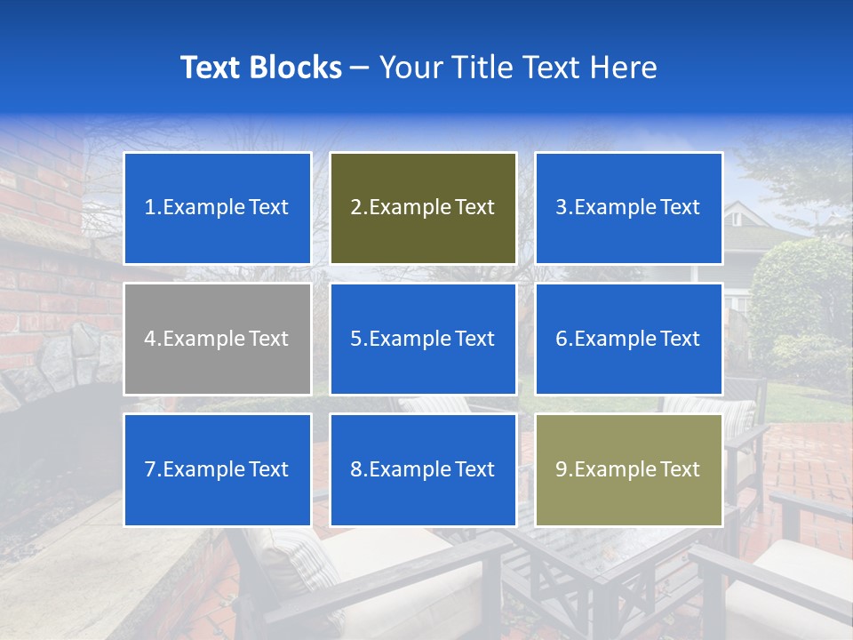 Heat Cold House PowerPoint Template