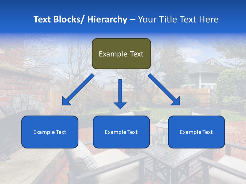 Heat Cold House PowerPoint Template