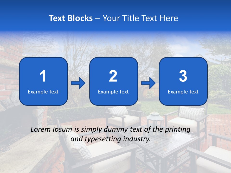 Heat Cold House PowerPoint Template