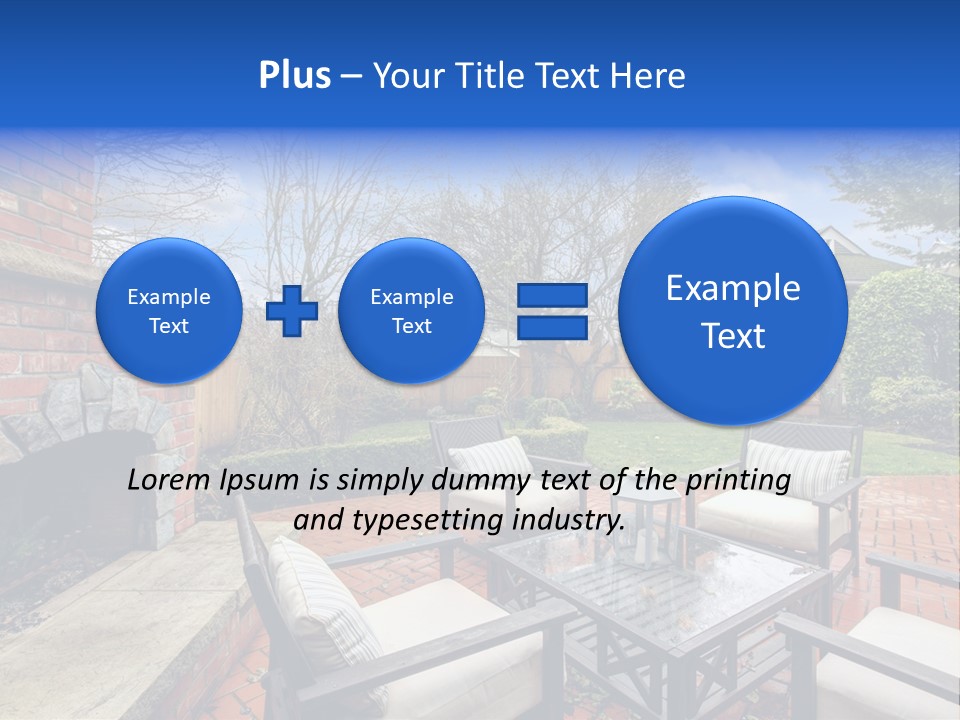 Heat Cold House PowerPoint Template