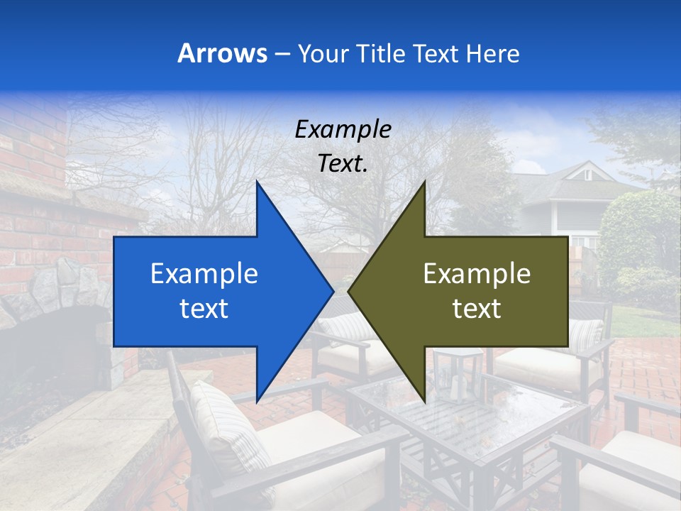 Heat Cold House PowerPoint Template