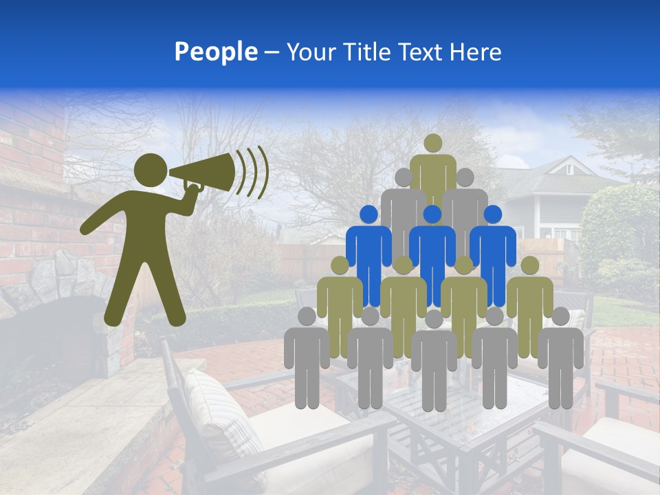 Heat Cold House PowerPoint Template