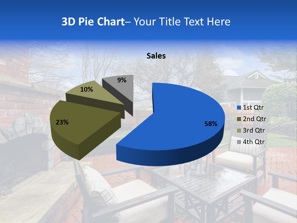 Heat Cold House PowerPoint Template