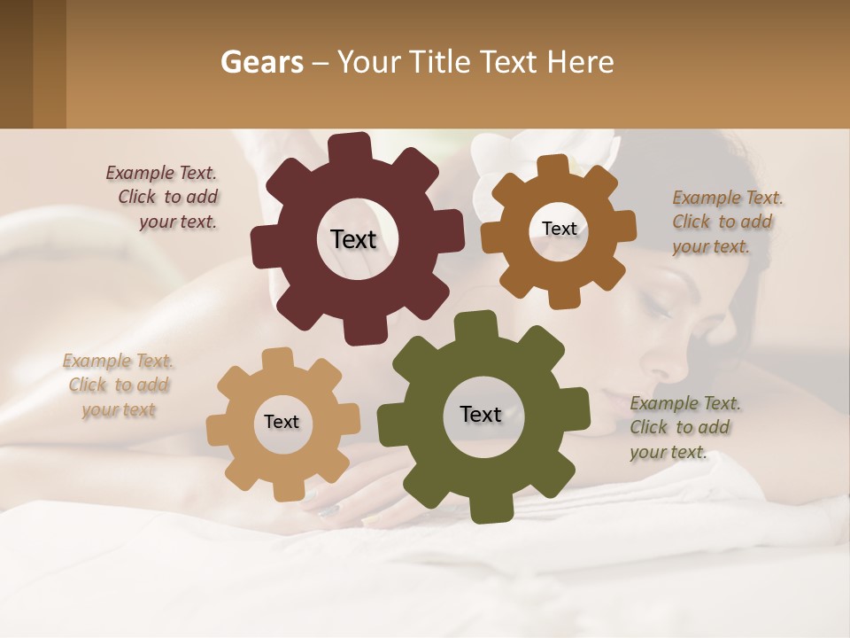 Ventilation Technology Cold PowerPoint Template