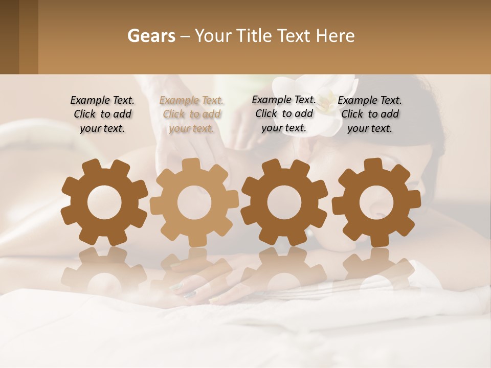 Ventilation Technology Cold PowerPoint Template