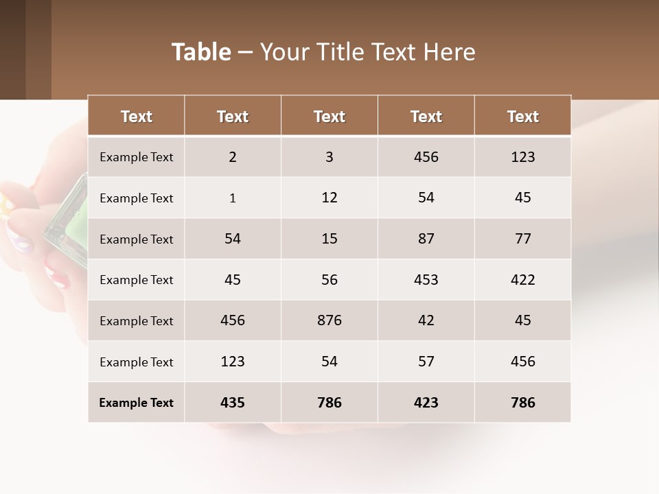 Unit Supply Remote PowerPoint Template