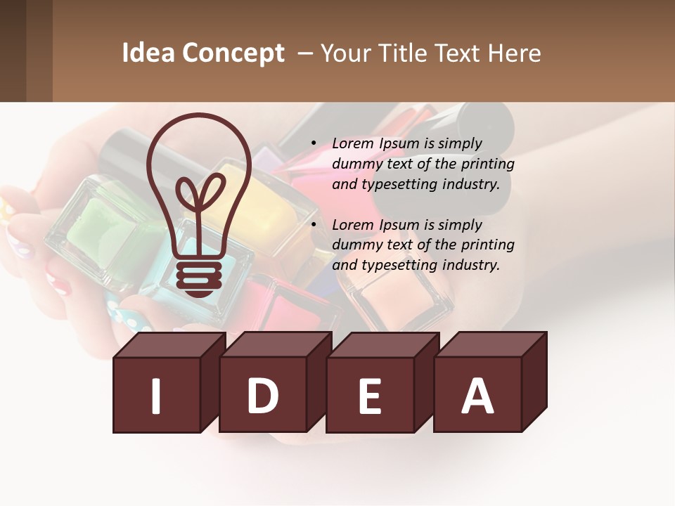 Unit Supply Remote PowerPoint Template