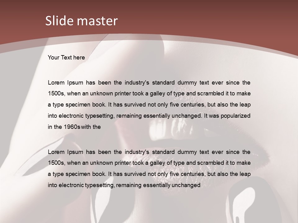 White Energy Supply PowerPoint Template