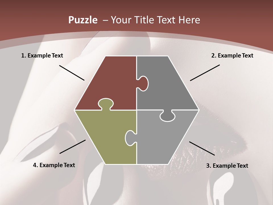 White Energy Supply PowerPoint Template