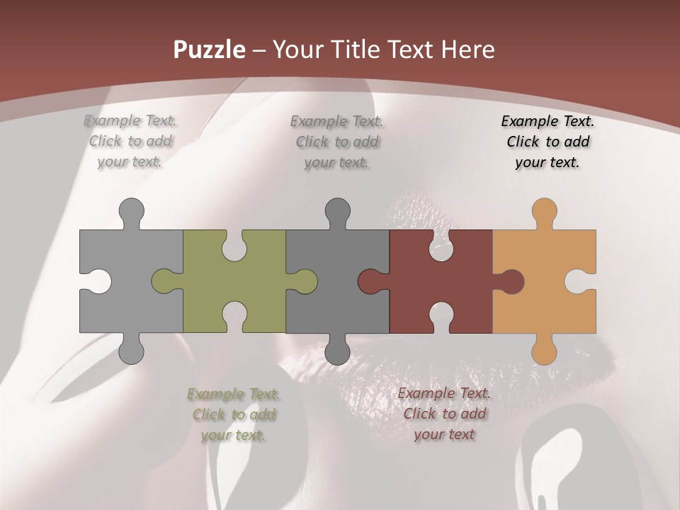 White Energy Supply PowerPoint Template