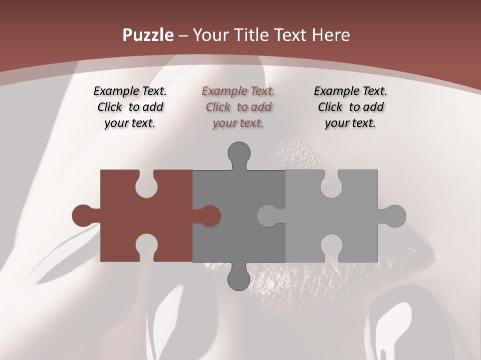 White Energy Supply PowerPoint Template