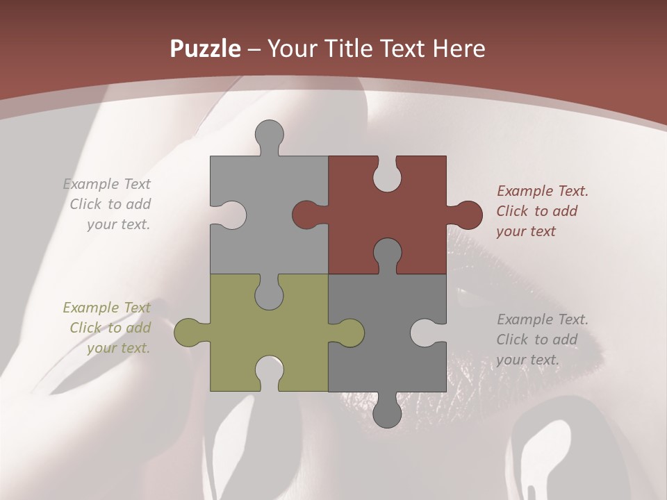 White Energy Supply PowerPoint Template