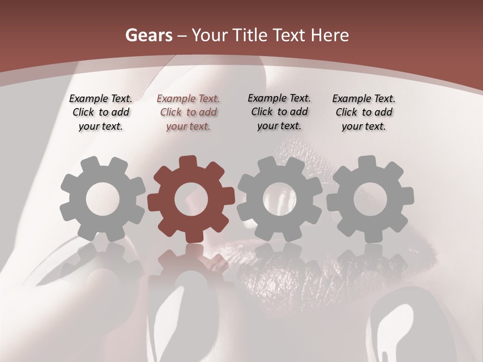 White Energy Supply PowerPoint Template