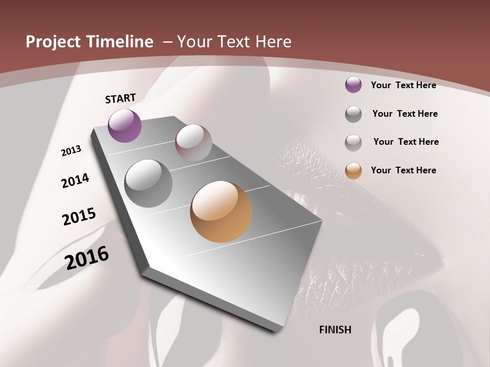 White Energy Supply PowerPoint Template