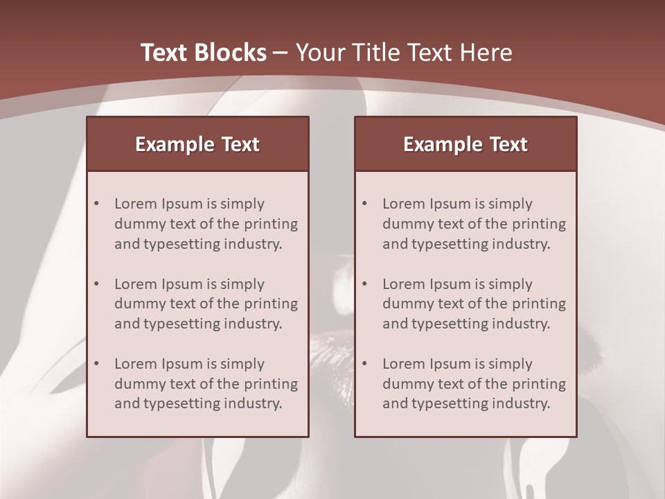White Energy Supply PowerPoint Template