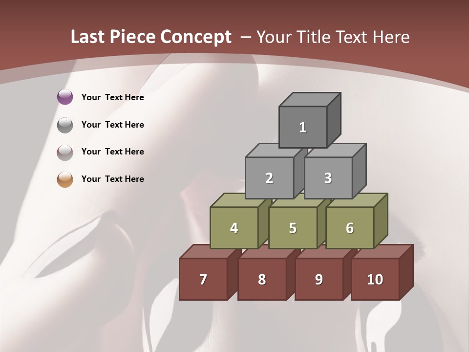 White Energy Supply PowerPoint Template
