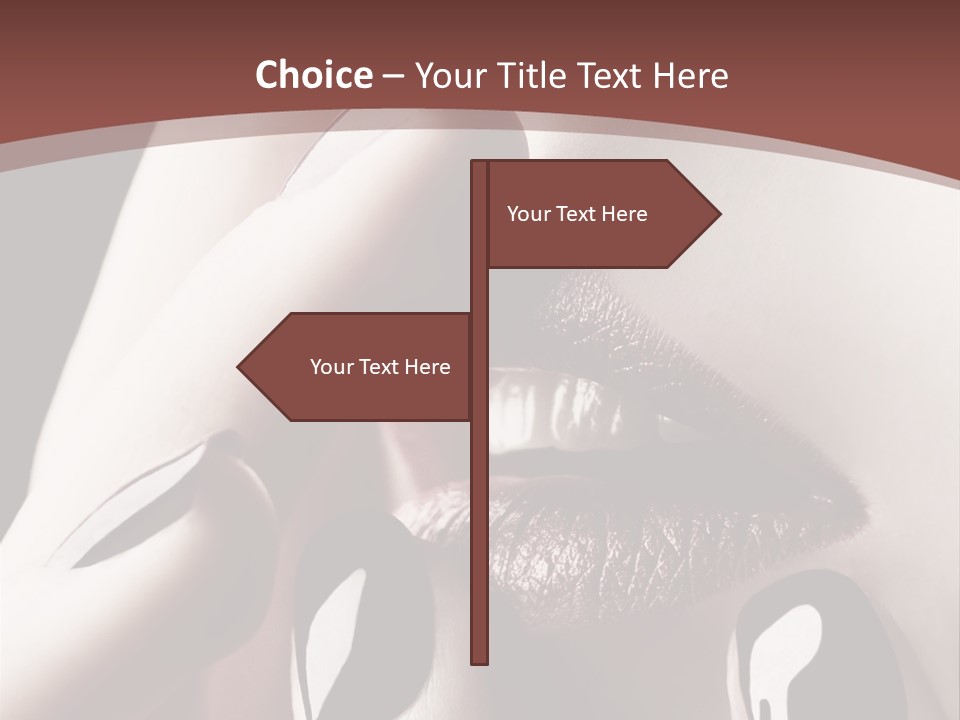 White Energy Supply PowerPoint Template