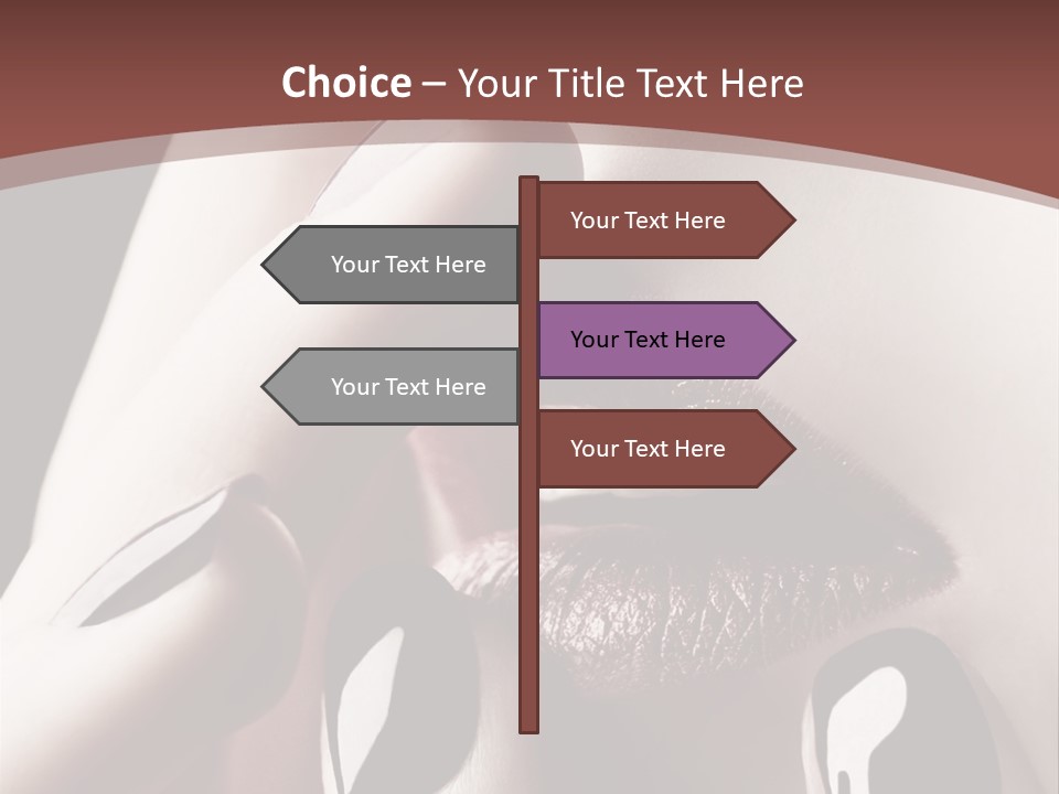 White Energy Supply PowerPoint Template