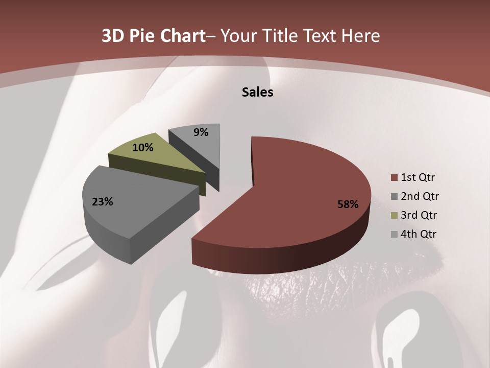 White Energy Supply PowerPoint Template