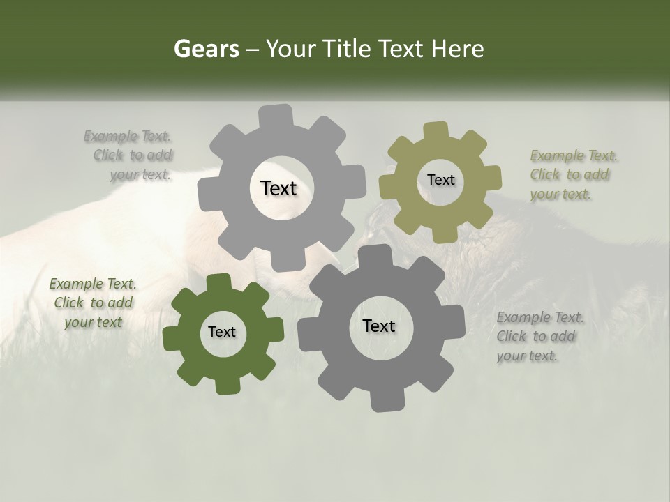 Technology Cool Climate PowerPoint Template