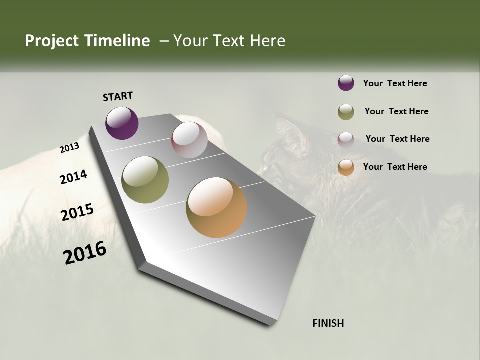 Technology Cool Climate PowerPoint Template