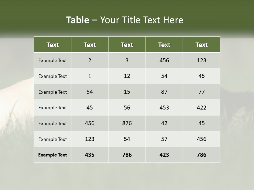Technology Cool Climate PowerPoint Template